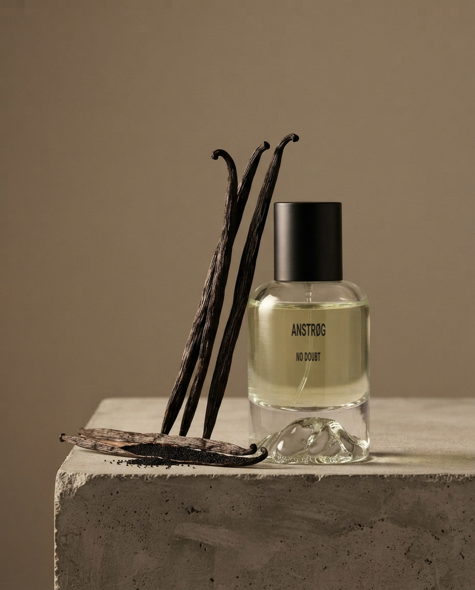 No Doubt eau de parfum på rå beton med vanilje